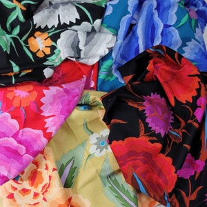 HALF YARD BUNDLE:  Embroidered Shawl 5 Half Yards by Kaffe Fassett from the Kaffe Fassett Collective