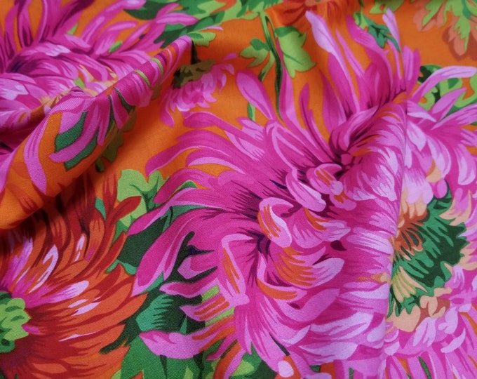 FABRIC: Shaggy in RED by Philip Jacobs for the Kaffe Fassett Collective