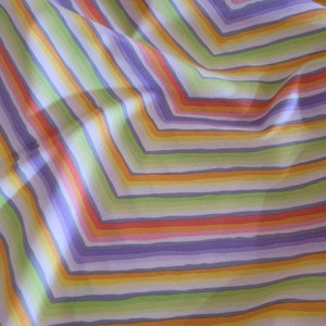OOP Limited Edition FABRIC:  Chevron Stripe YELLOW by Kaffe Fassett from the 85 and Fabulous Collection