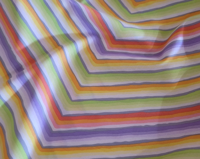 OOP Limited Edition FABRIC:  Chevron Stripe YELLOW by Kaffe Fassett from the 85 and Fabulous Collection