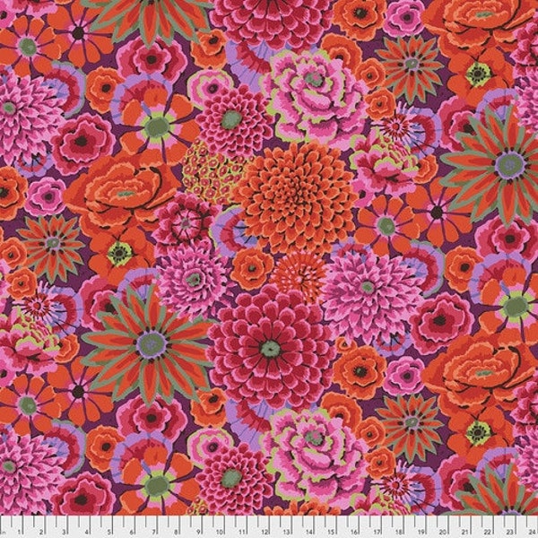 FABRIC:  Enchanted RUST by Kaffe Fassett for the Kaffe Fassett Collective