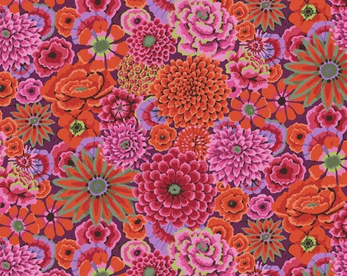 FABRIC:  Enchanted RUST by Kaffe Fassett for the Kaffe Fassett Collective