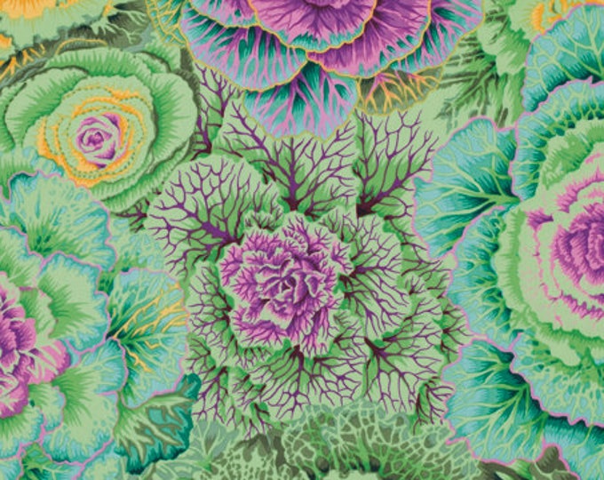 FABRIC:  Brassica MOSS by Philip Jacobs for the Kaffe Fassett Collective