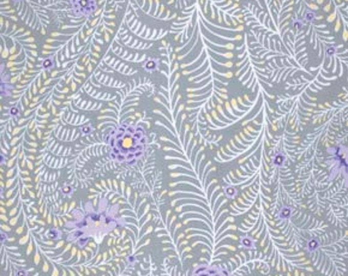 OOP FABRIC:  Ferns GREY by Kaffe Fassett for the Kaffe Fassett Collective