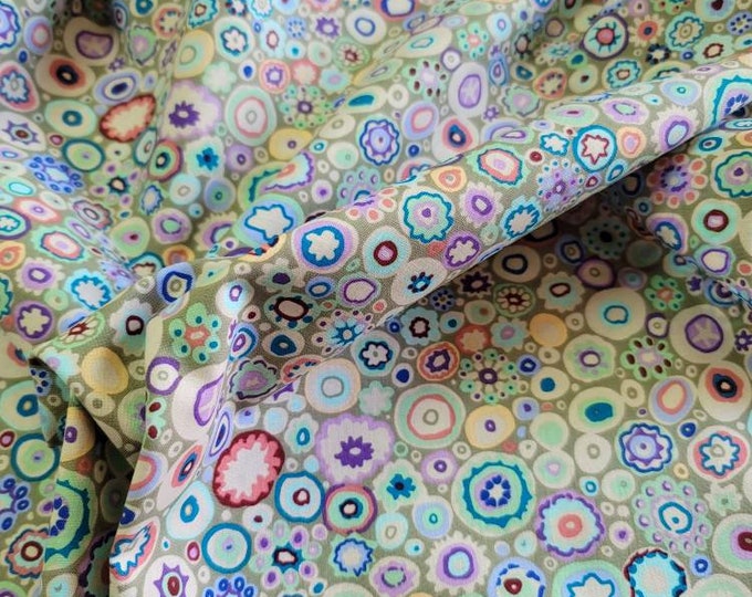 FABRIC:  Paperweight SLUDGE by Kaffe Fassett for the Kaffe Fassett Collective