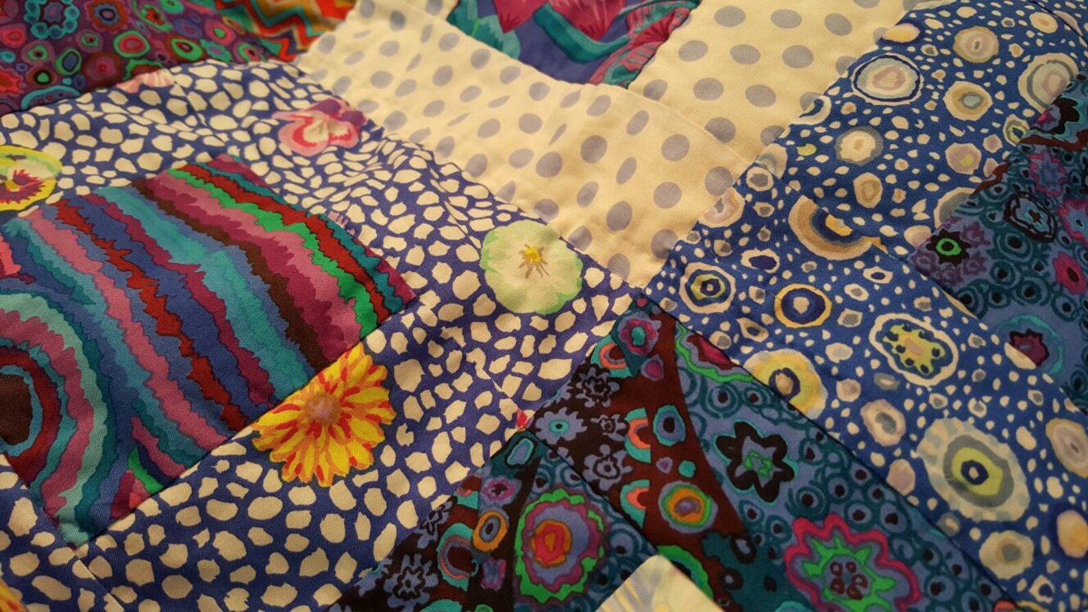 Quilt Blueberries & Cream Quilt Set made from The Etsy