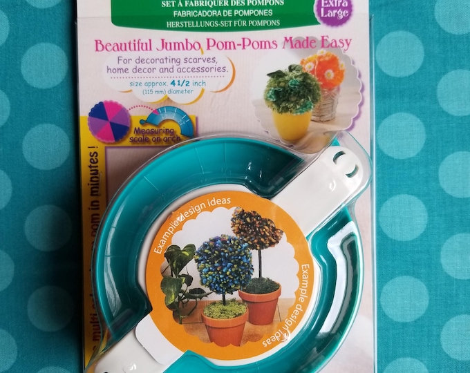 POM-POM MAKER:  Clover Pom-Pom Maker Extra Large