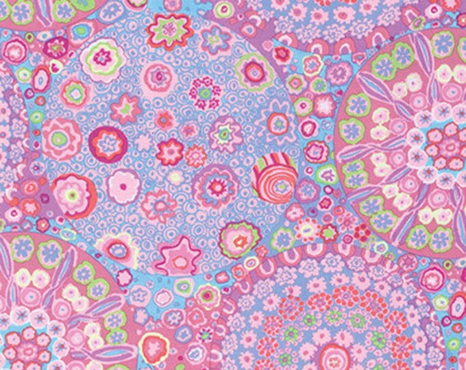 FABRIC: Millefiore PINK by Kaffe Fassett  for the Kaffe Fassett Collective