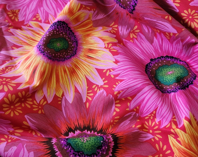 FABRIC: Van Gogh RED Philip Jacobs for the Kaffe Fassett Collective