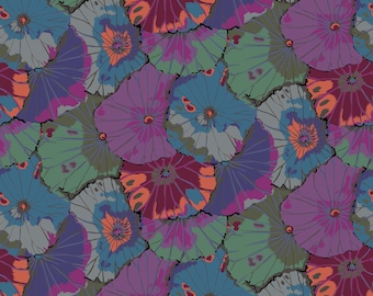 OOP FABRIC:  Lotus Leaf VINTAGE by Kaffe Fassett for the Kaffe Fassett Collective