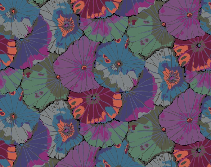 OOP FABRIC:  Lotus Leaf VINTAGE by Kaffe Fassett for the Kaffe Fassett Collective