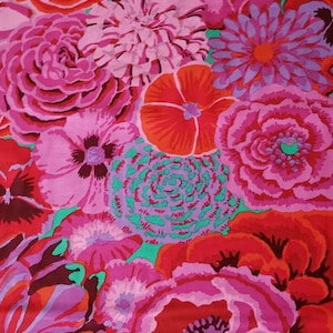 FABRIC:  Bekah MAGENTA by Kaffe Fassett for the Kaffe Fassett Collective