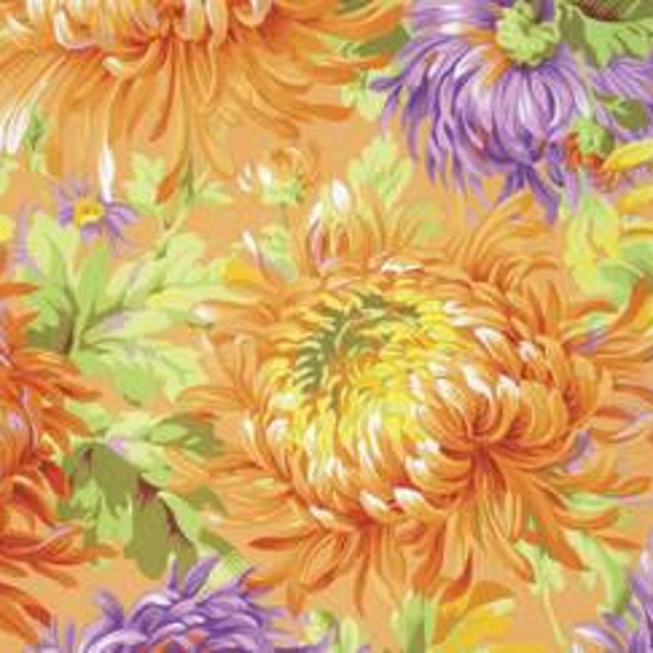 FABRIC: Shaggy YELLOW by Philip Jacobs for the Kaffe Fassett Collective