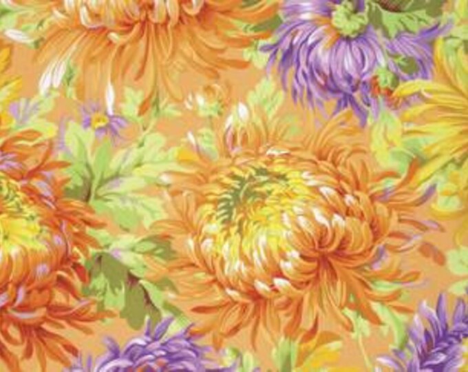 FABRIC: Shaggy YELLOW by Philip Jacobs for the Kaffe Fassett Collective
