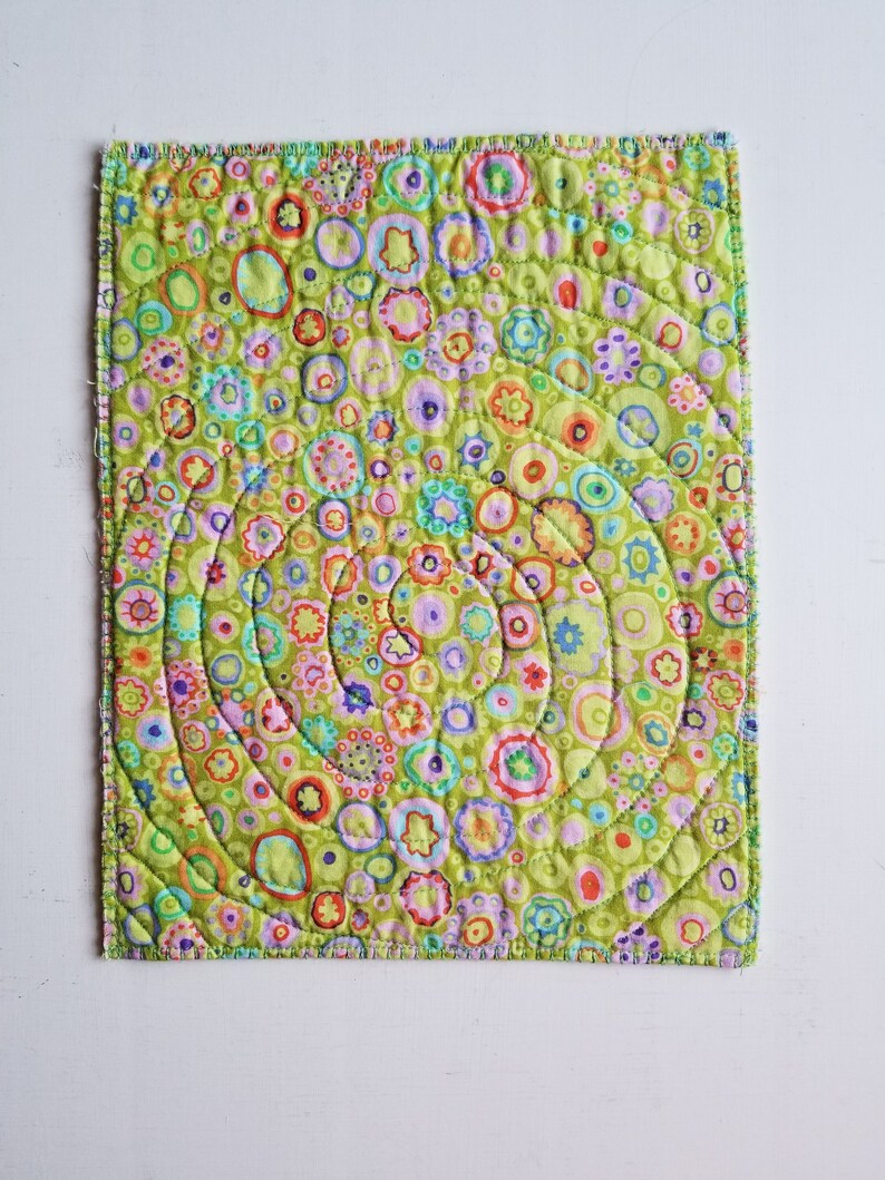 FABRIC Paperweight LIME by Kaffe Fassett for the Kaffe Etsy