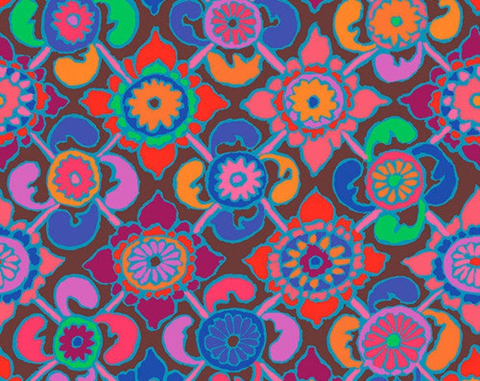 OOP FABRIC: Tudor RED by Kaffe Fassett for the Kaffe Fassett Collective