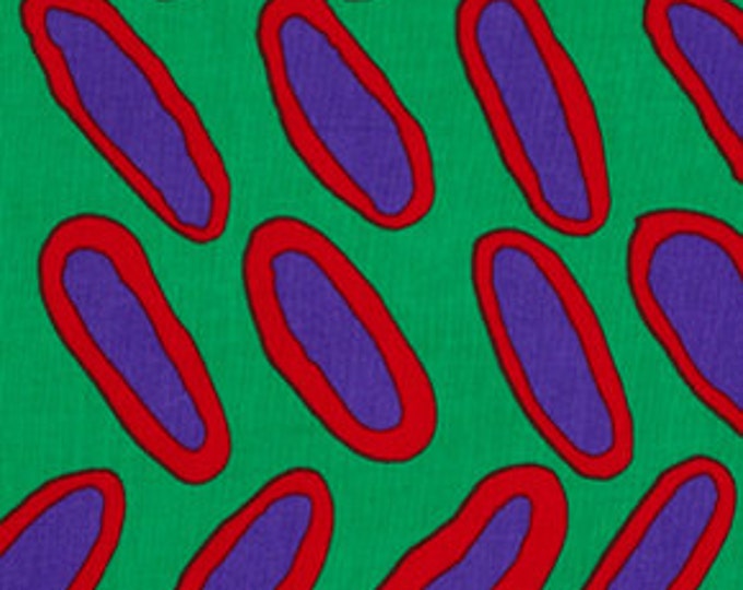 OOP FABRIC:  Lotto GREEN by Brandon Mably for the Kaffe Fassett Collective