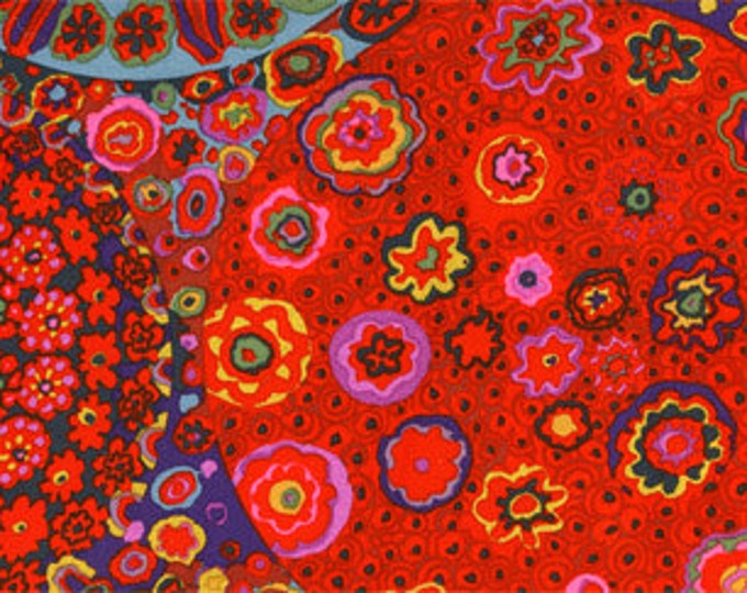 FABRIC: Millefiore RED by Kaffe Fassett for the Kaffe Fassett Colective