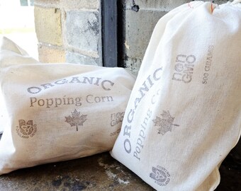 Gourmet Organic Popping Corn Kernels | Ontario Grown | Certified | Non GMO