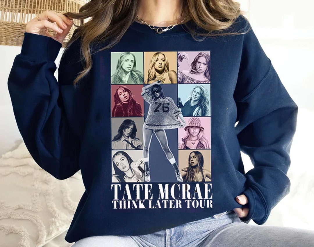Tate McRae Miss Possessive Tour T-Shirt Girocollo Manica