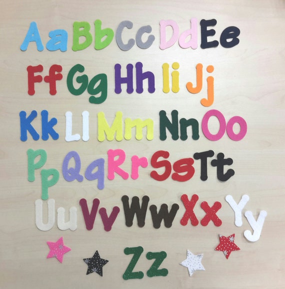 numbers punctuation marks for crafts 10 Die Cut felt letters