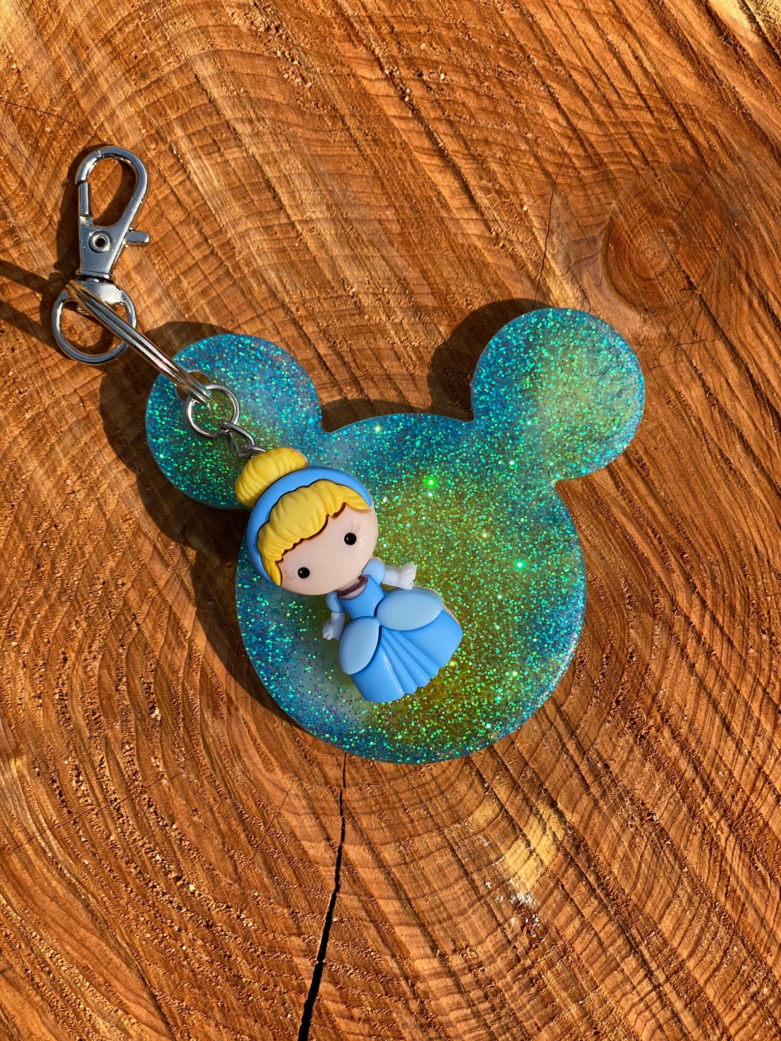 Character inspired key chain Etsy