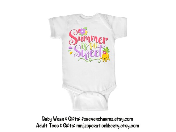 summer bodysuit baby