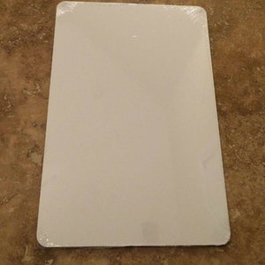 10 Pieces Parking sign aluminum sublimation blanks 8&quot;x 12&quot; / WITH no holes