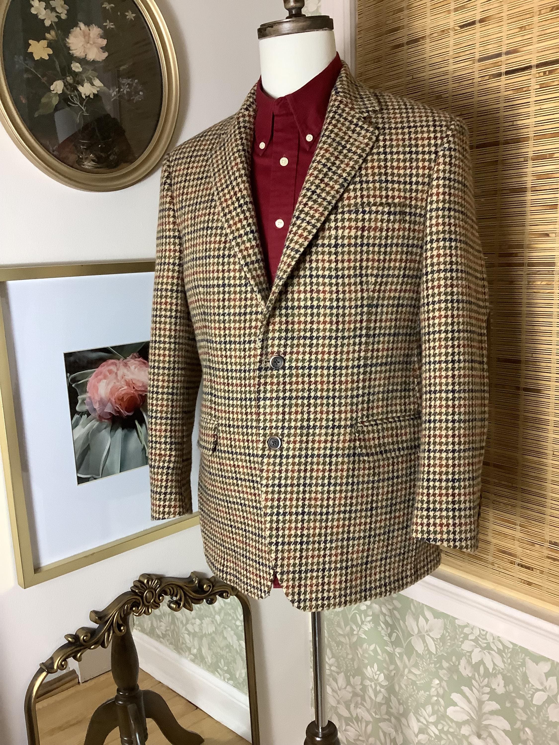 Vintage Tweed Blazer - Etsy