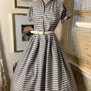 grey stripe dress Knit Strapeless Stripe Tube Maxi Dress Black White Stripe / XS