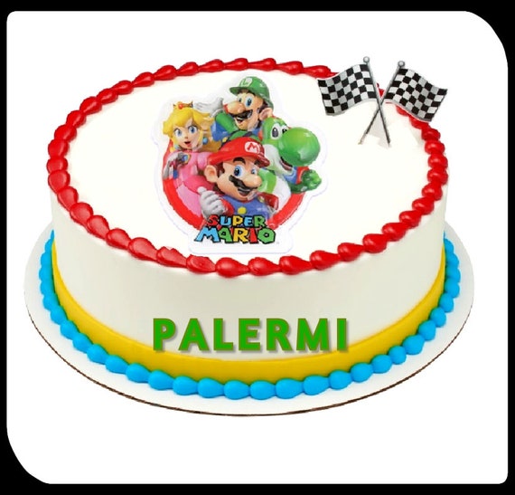 Nintendo Cake Topper Mario Bros Cake Decoration Etsy