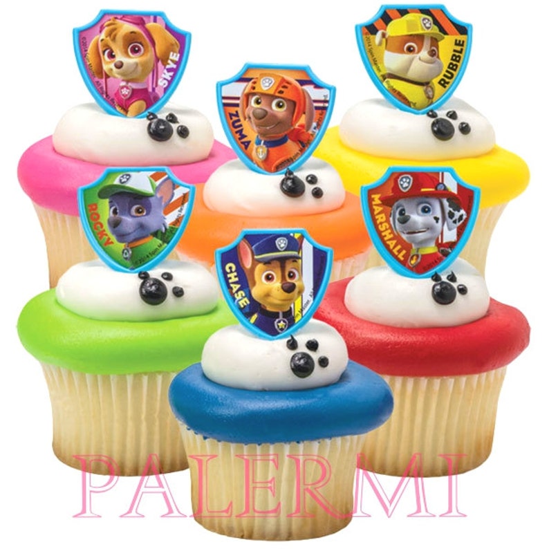 Paw Patrol Cupcake Toppers Canada