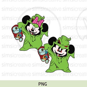 Halloween Costume Oogie PNG, Trick Or Treat PNG, Spooky Vibes PNG, Fall png, Digital File, Mickey Png Files For Sublimation