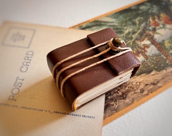 Leather Miniature Art Journal