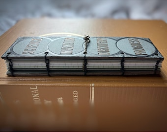 Math Lover Journal, Altered Vintage Book