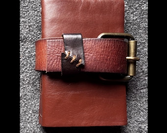 Rustic Leather Watercolor Journal