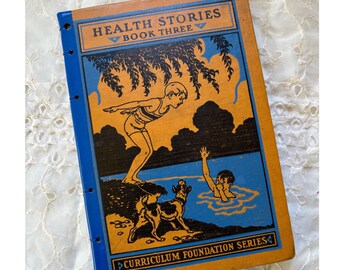Journal from Repurposed Vintage Children's Book