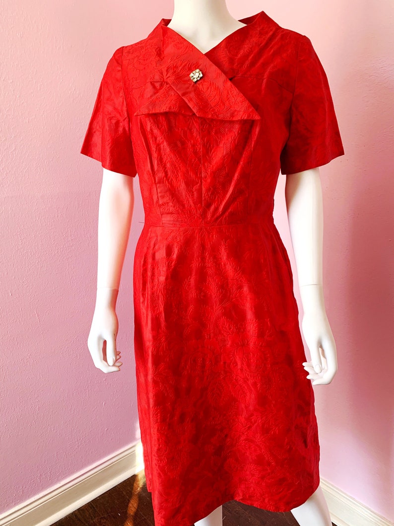 1950s holiday dress