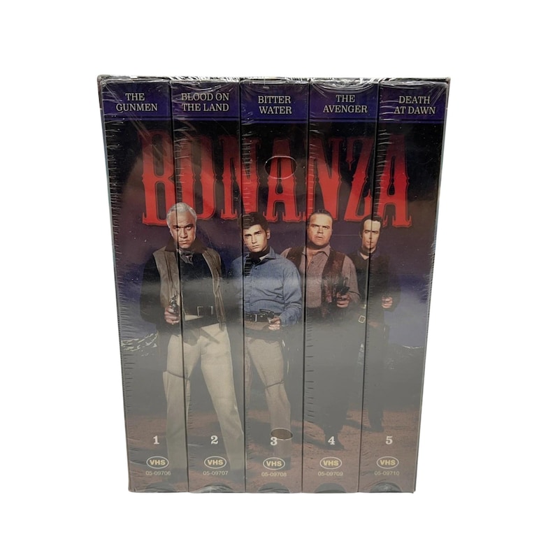 Bonanza Collector Series, 5 Pack VHS, Factory Sealed - Etsy