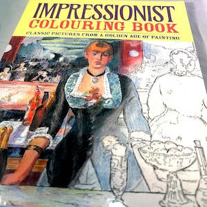Impressionist Colouring Book -- New