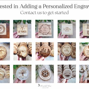 Bulk Thin Wood Rounds 3 inch Blank Wood Slices Wooden Ornaments Natural tree slices Smooth Wood Disks DIY Wedding favors Craft Wood circles image 9