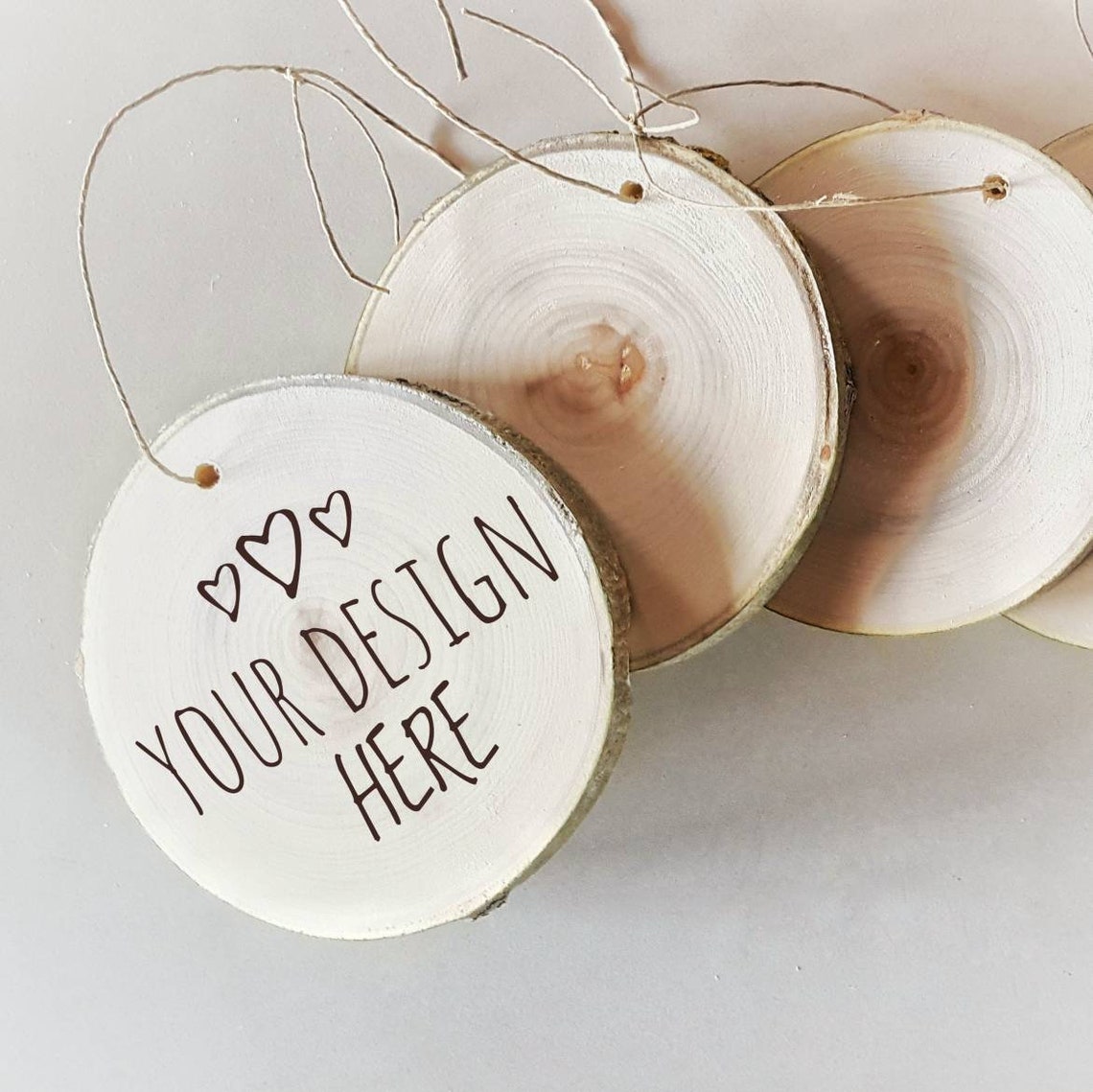 BulkCustom Logo Ornaments Custom Designed Wood Ornaments  Etsy