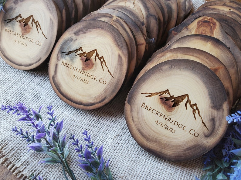 Bulk Mountain Theme Wedding Favors Personalized Engraved - Etsy