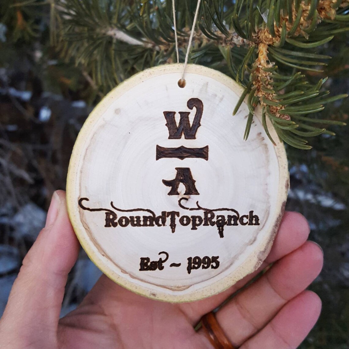 Bulk Personalized Ornaments Custom Design Wood Ornaments Etsy