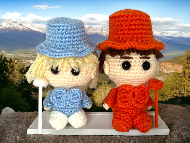Comedy Pattern Lloyd and Harry | Classic Comedy Duo Plushie Pattern | Amigurumi ...
