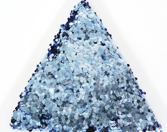 Steel Blue Loose Glitter .040" Hex 1mm 1/24