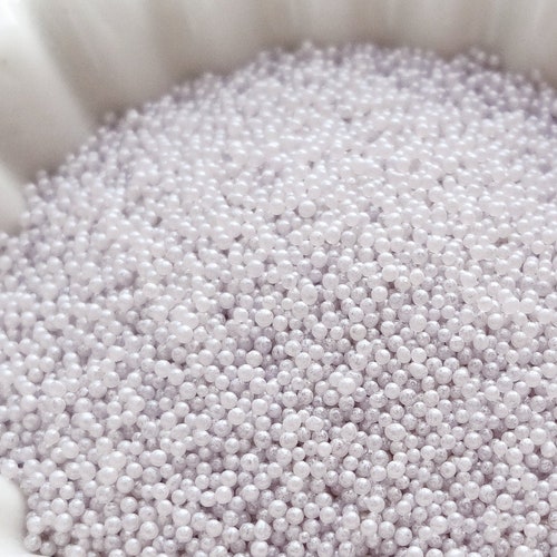 Caviar Beads soft MAUVE PEARL PURPLE Glass No Hole Beads Semi-Transparent Microbeads 0.6mm-0.8mm