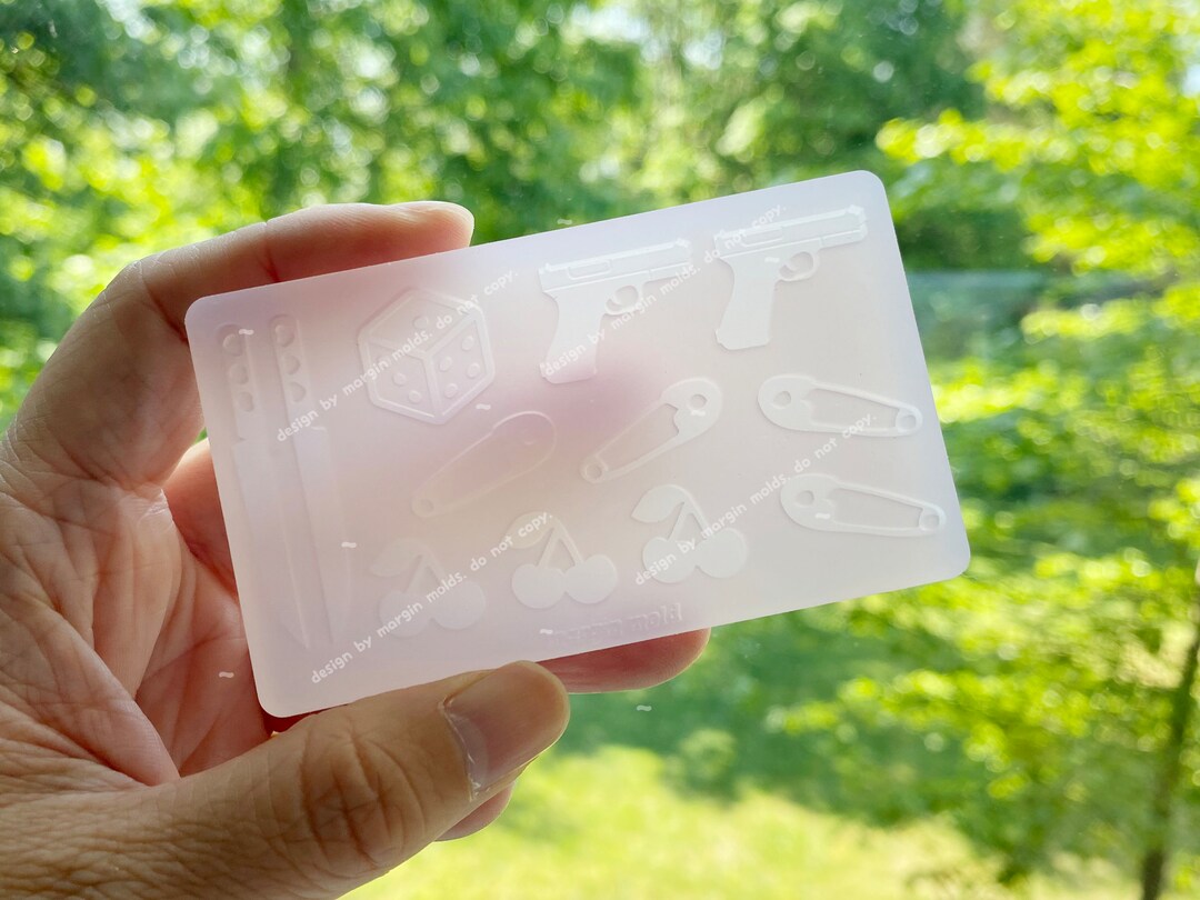 Y2K Punk Style Silicone Mold UV Resin Toploader Decoration Etsy