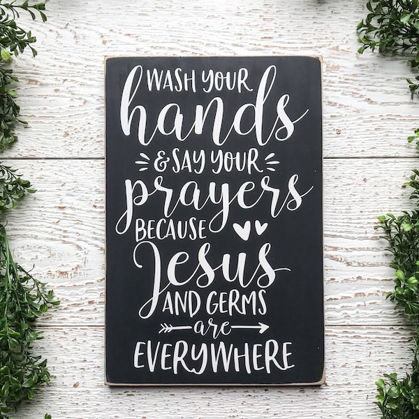 Jesus and Germs - Etsy
