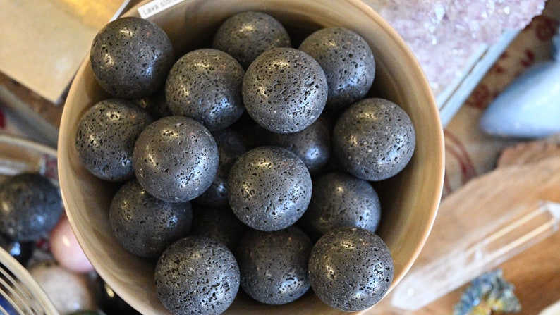 1.5 Lava Stone Sphere